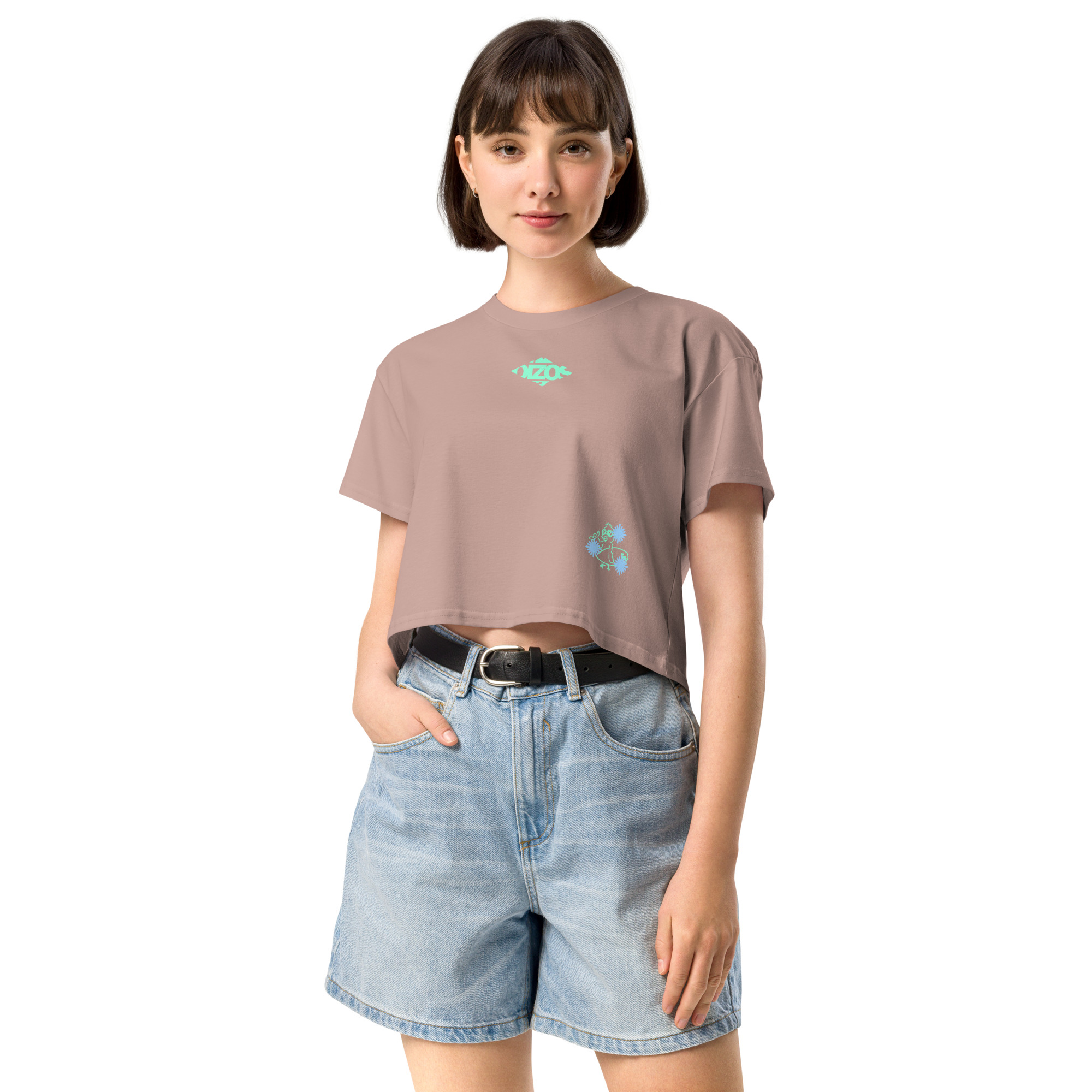 Crop Top WindSurf's Flowers – Image 3