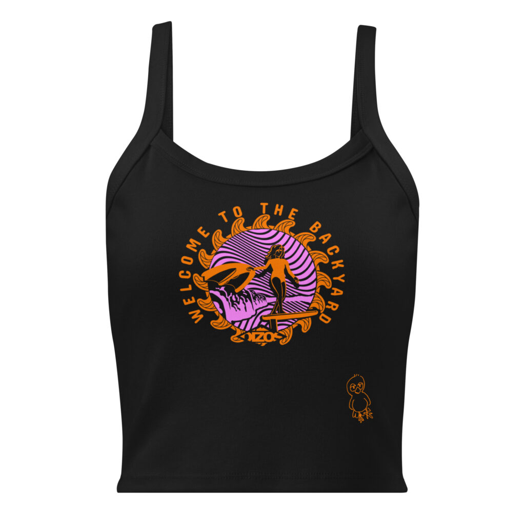 Débardeur Wing Girl OIZOS, motif ailé graphique, coupe légère